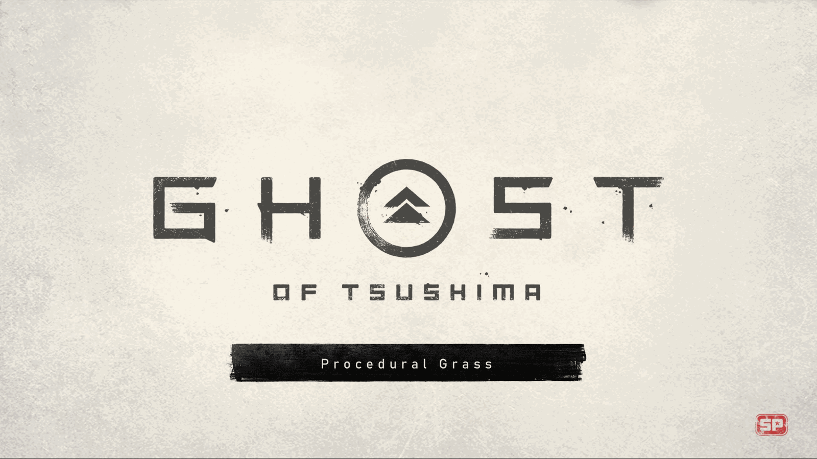 【GDC 2021】Procedural Grass in Ghost of Tsushima